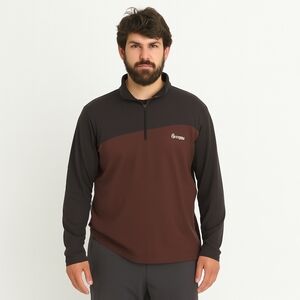 𝅺ORAGE ¼  Zip Performance Outdoor Hiking Pullover Mid Layer - Men's XXL